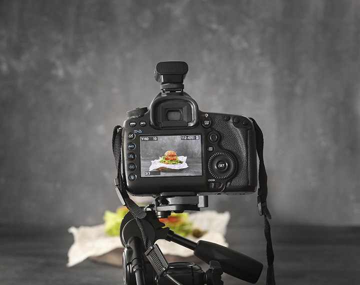 Food-Fotografie Kamera