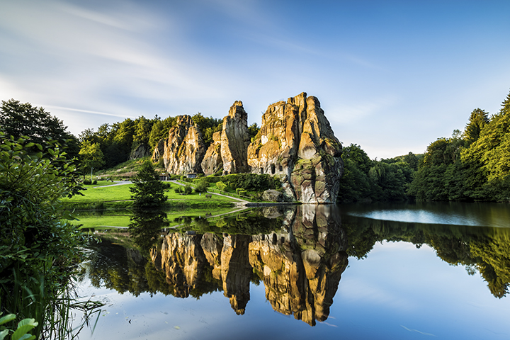 Landschaftsfotografie Symmetrie